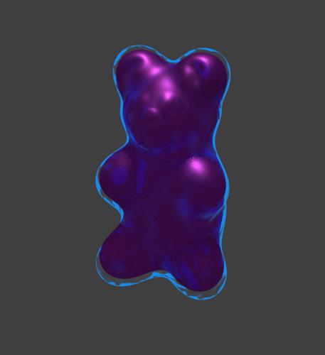 Force Field protected Gummy Bear preview image